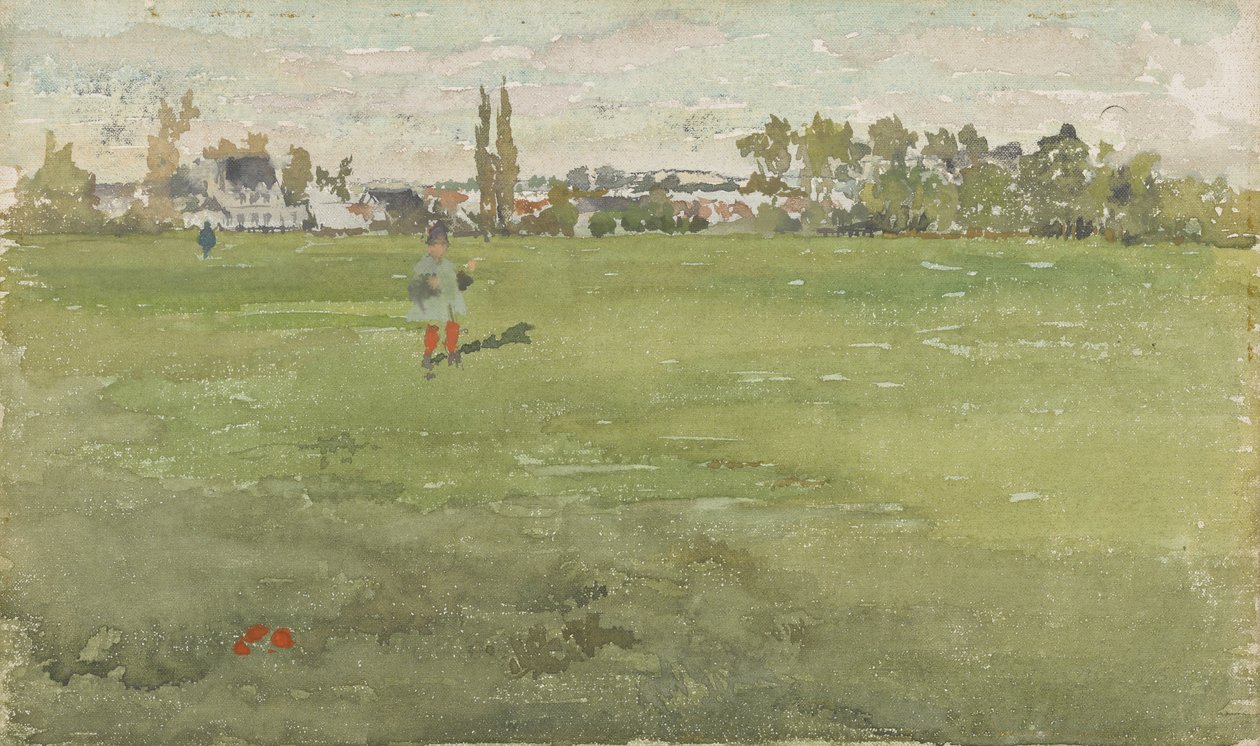 Verde e prata - Beaulieu, Touraine de James Abbott McNeill Whistler