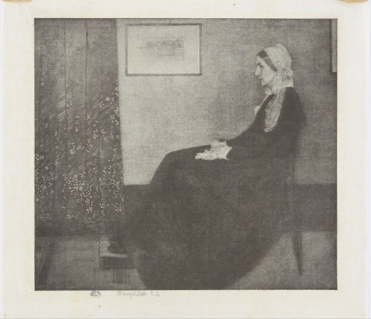 James McNeill Whistler - reprodução fotomecânica em meio-tom de James Abbott McNeill Whistler