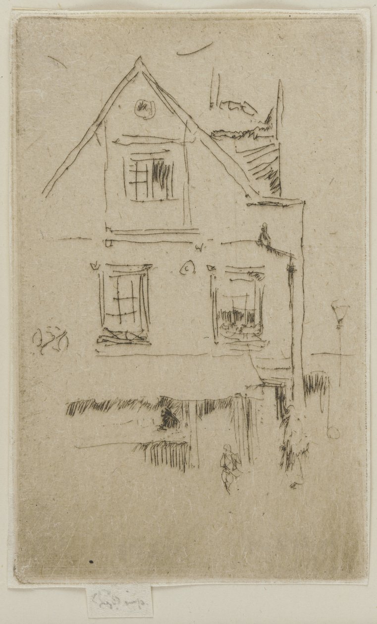 Little Maunder, c.1886-87 (gravura em papel) de James Abbott McNeill Whistler