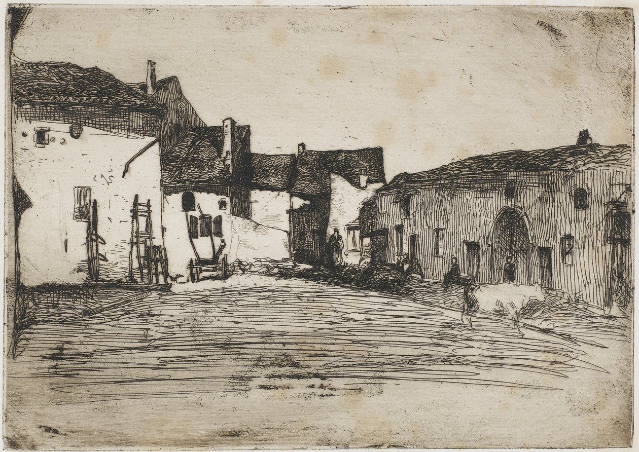 Liverdun, 1858 (gravura no papel) de James Abbott McNeill Whistler