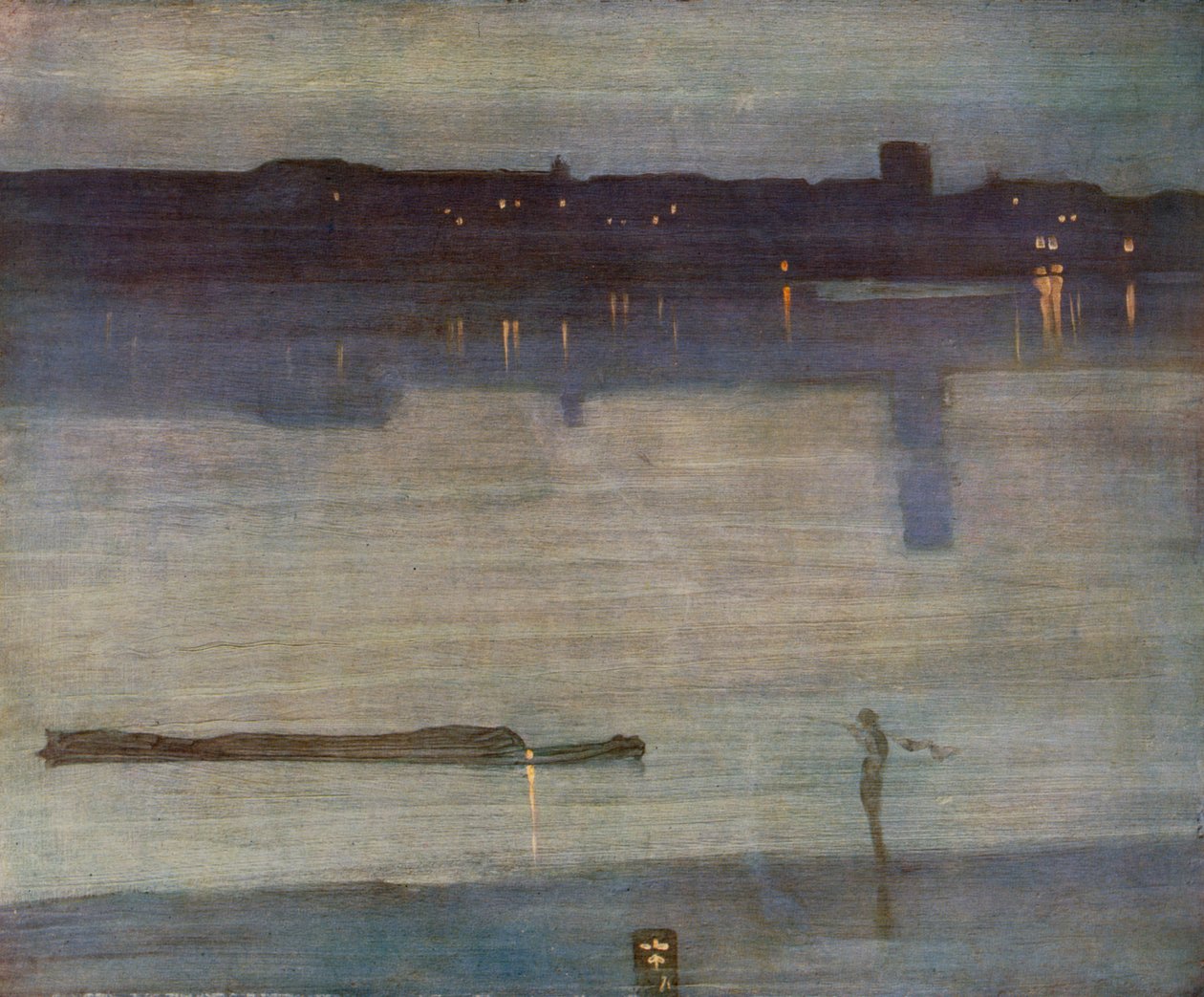 Noturno em azul e verde de James Abbott McNeill Whistler