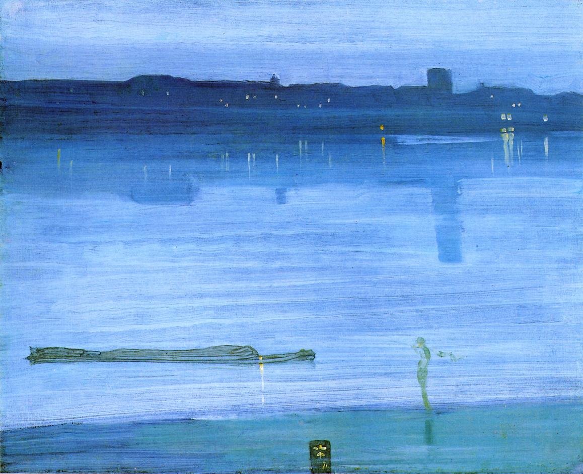 Noturno em Azul e Prata: Chelsea de James Abbott McNeill Whistler