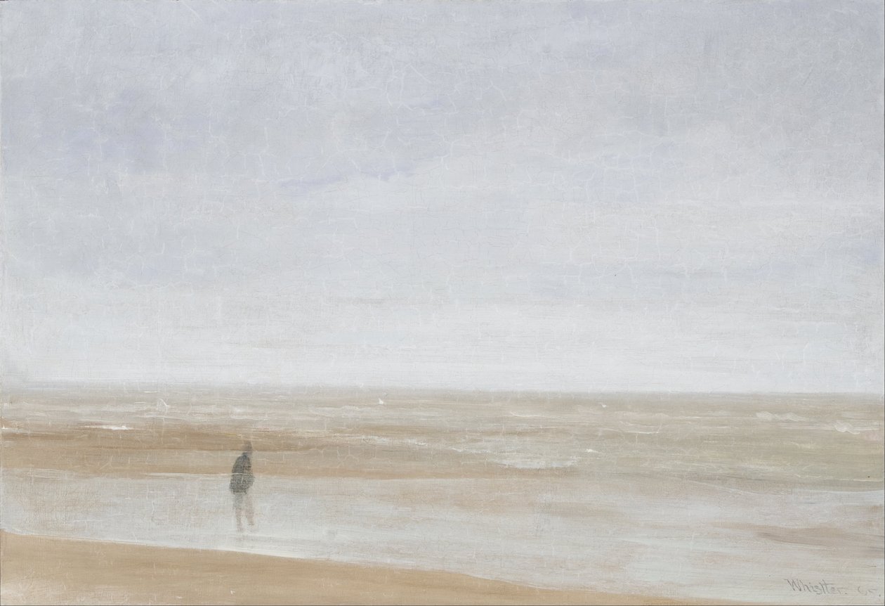 Mar e Chuva de James Abbott McNeill Whistler