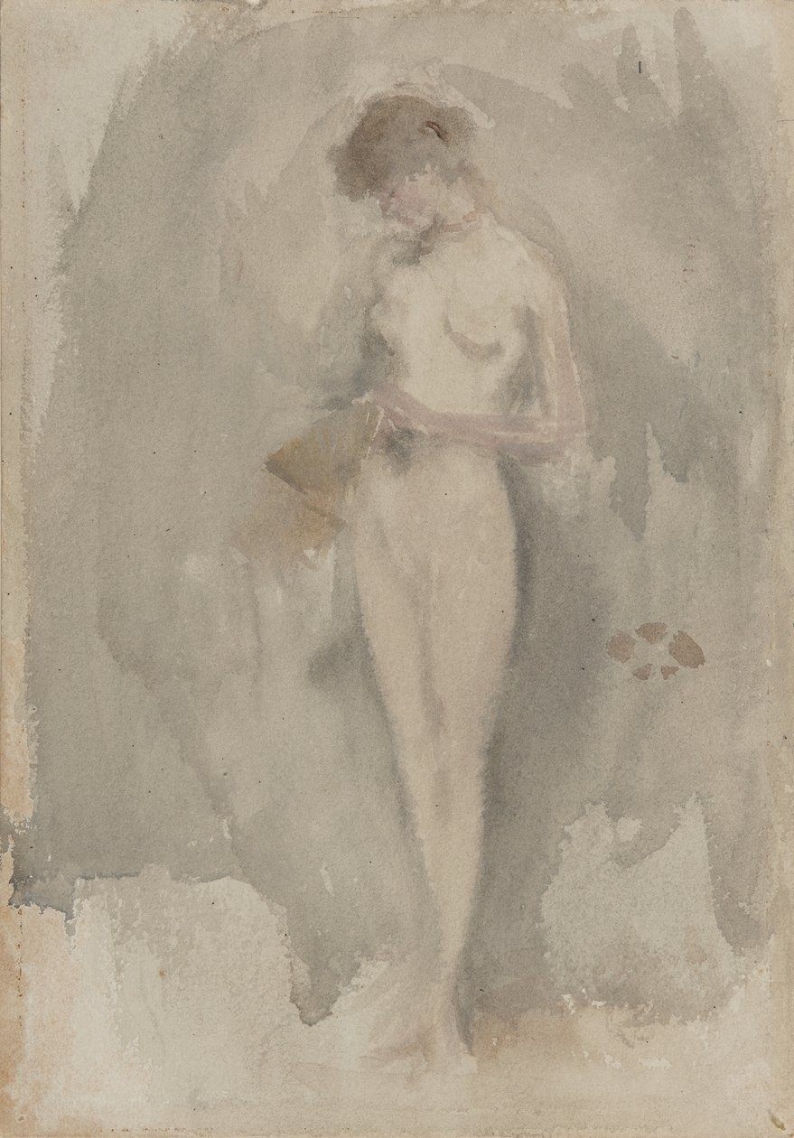 Estude para &39;a flor alta&39;, c.1886 de James Abbott McNeill Whistler