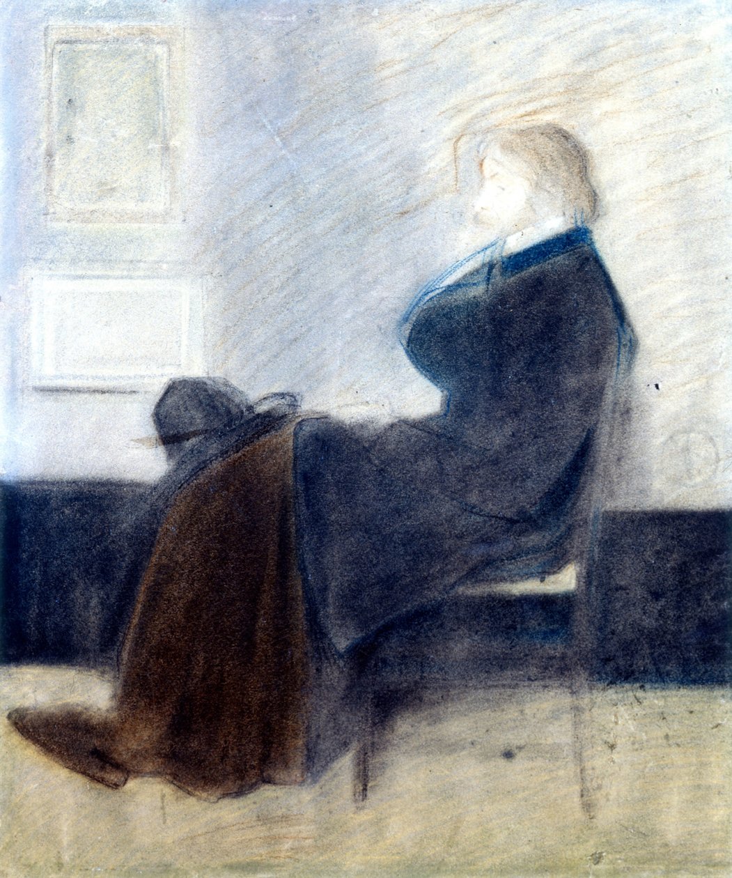Estudo de Thomas Carlyle de James Abbott McNeill Whistler