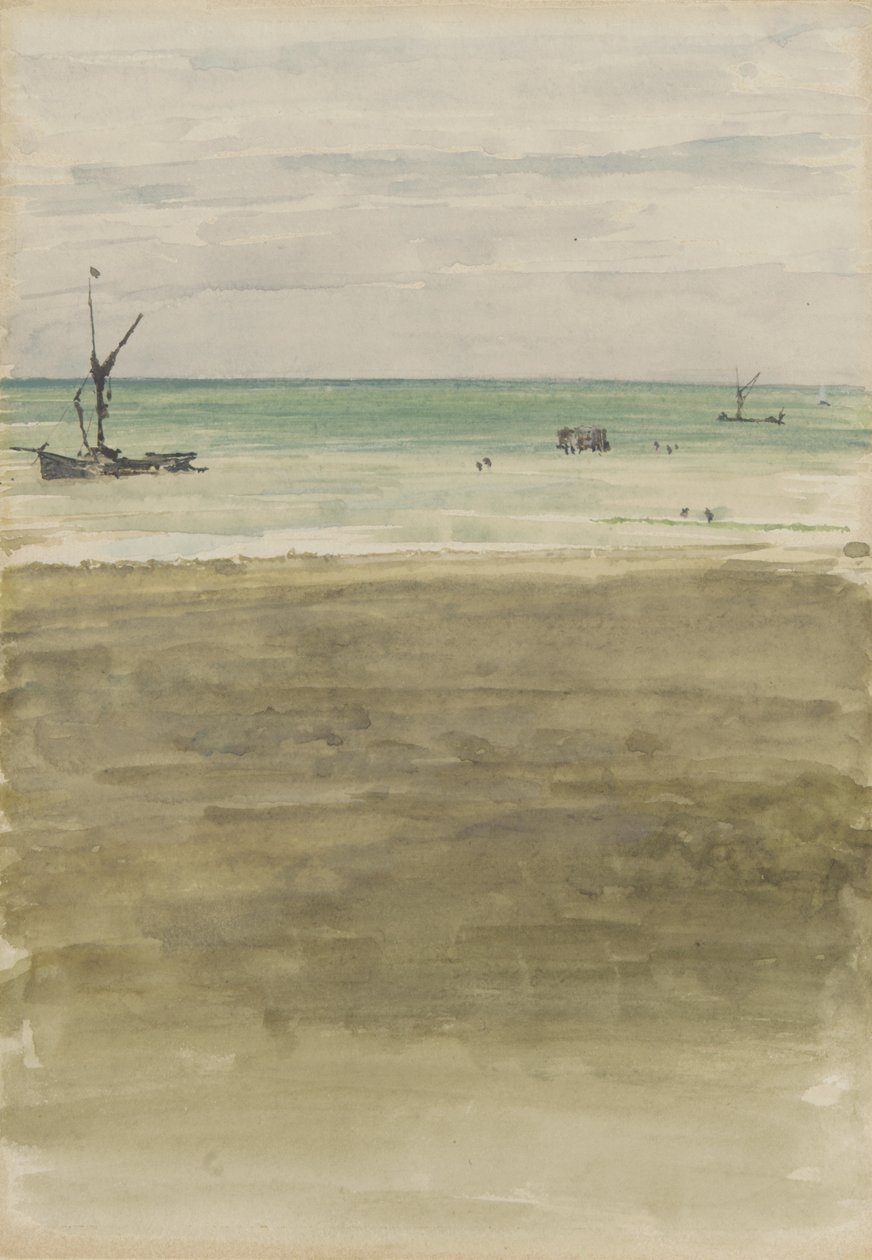 Os banhistas, 188384 de James Abbott McNeill Whistler
