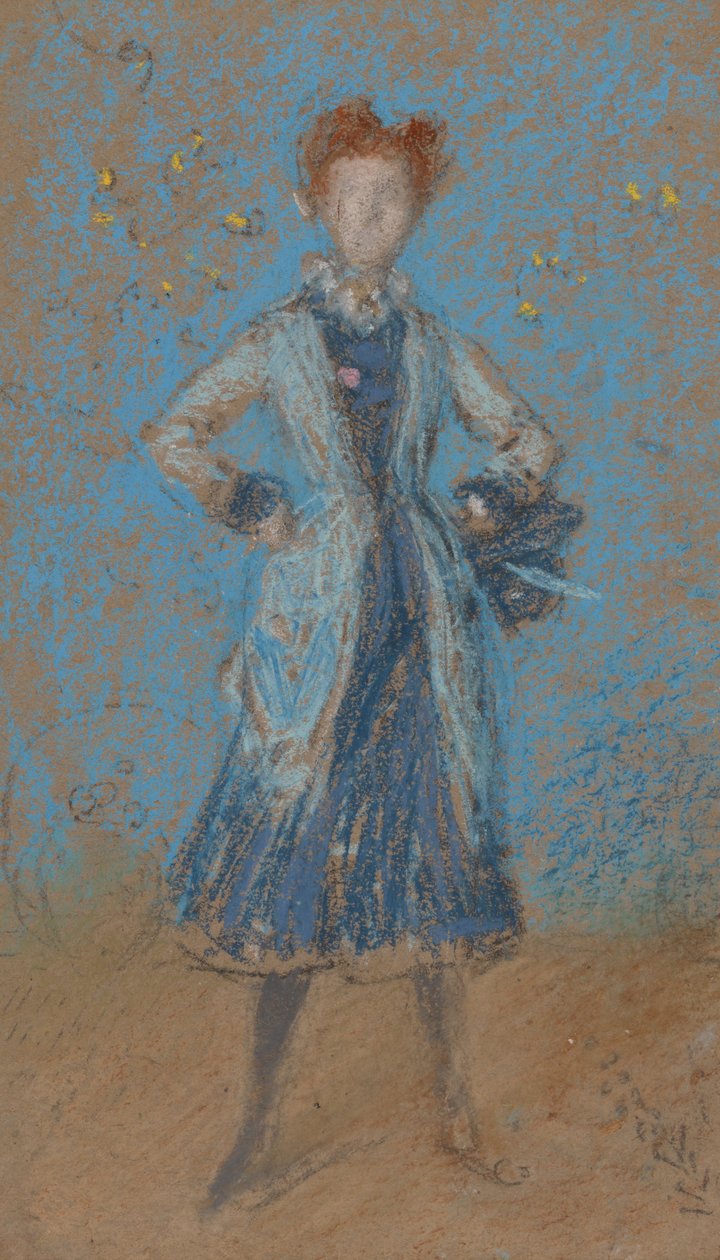A garota azul de James Abbott McNeill Whistler