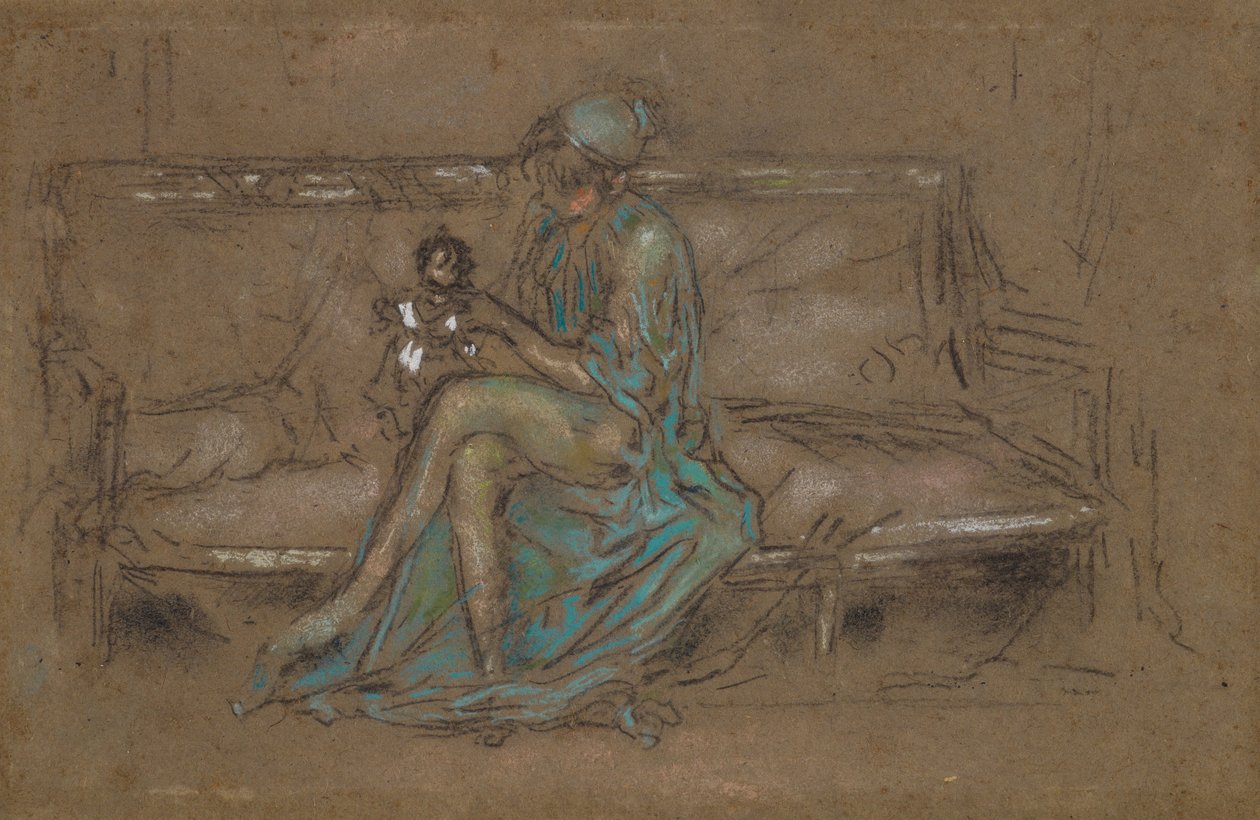 O boné verde de James Abbott McNeill Whistler