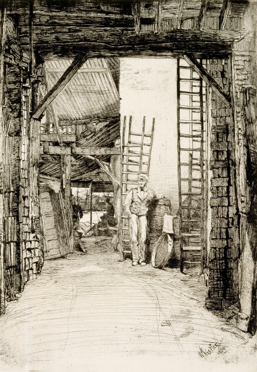 O queimador de limão de James Abbott McNeill Whistler