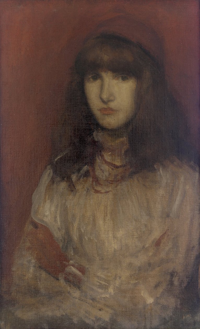 A pequena luva vermelha de James Abbott McNeill Whistler