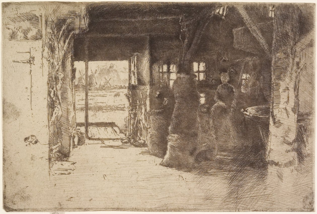 O moinho, 1889 de James Abbott McNeill Whistler