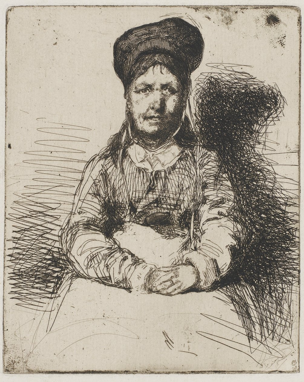 The Tinker, 1858 (gravura em papel) de James Abbott McNeill Whistler