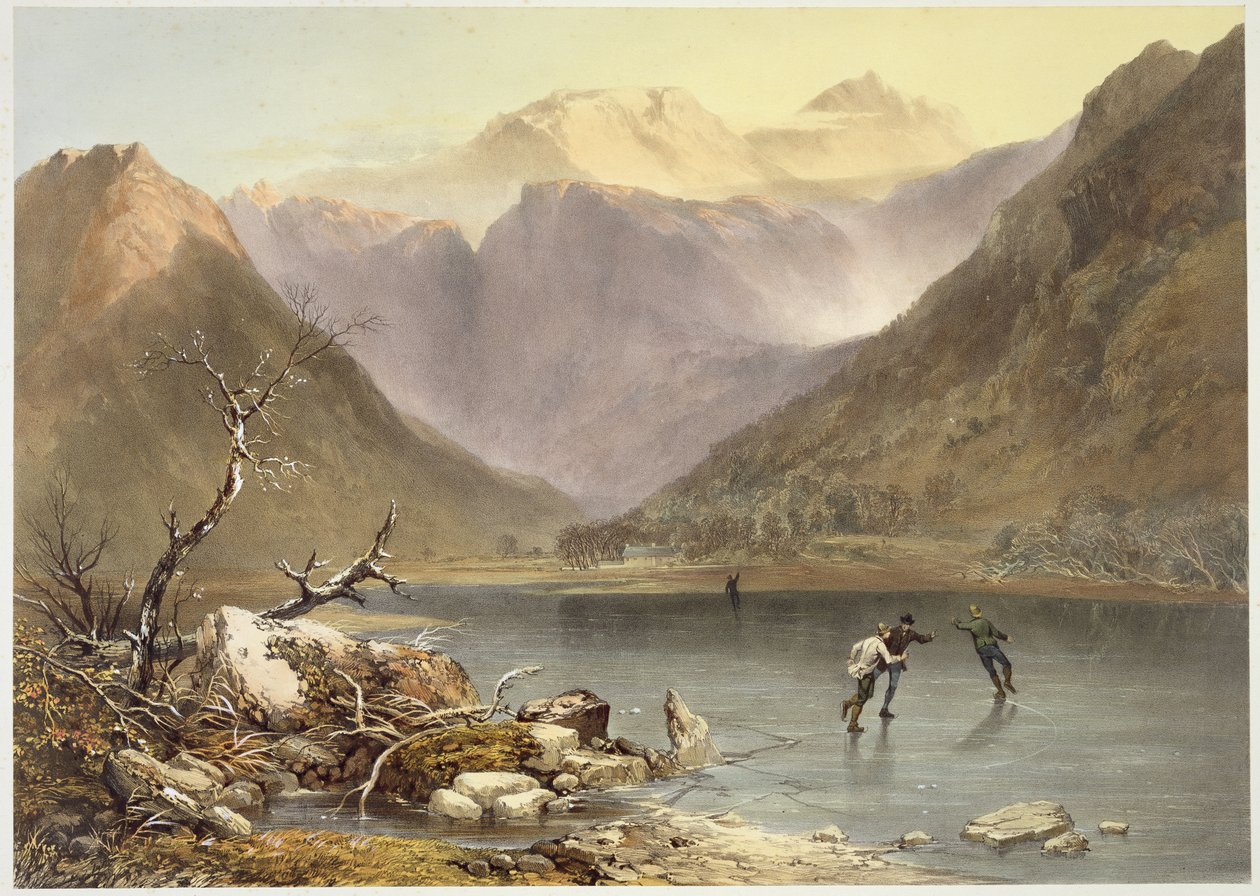 Brothers Water, de &39;The English Lake District&39;, 1853 (ver 90429 para detalhes) de James Baker Pyne