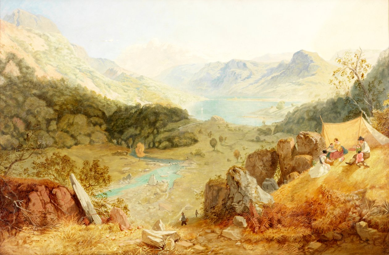 Thirlmere, Cumberland, 1869 de James Baker Pyne