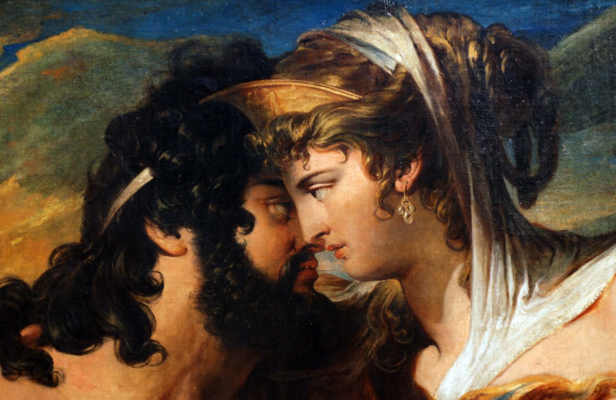 Jupiter e Juno no Mount Ida detailn de James Barry