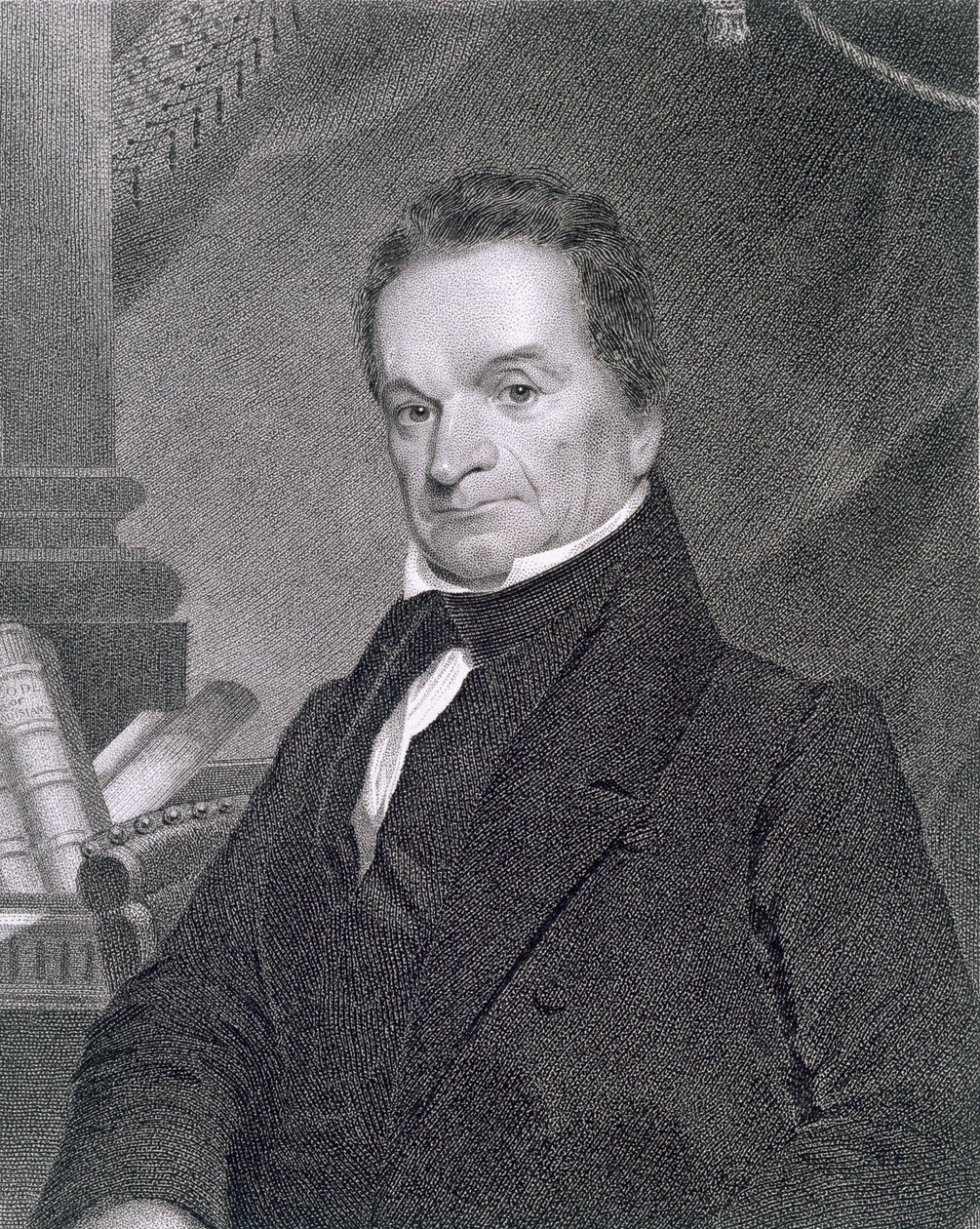 Edward Livingston, gravado por Edward Wellmore (fl.1835) de James Barton Longacre