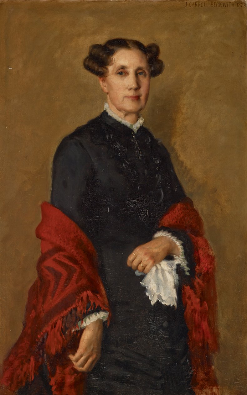 Retrato da Sra. William C. Bartlett de James Carroll Beckwith