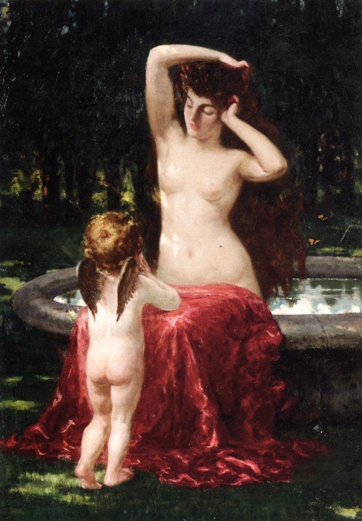 Toalete Silvestre de James Carroll Beckwith