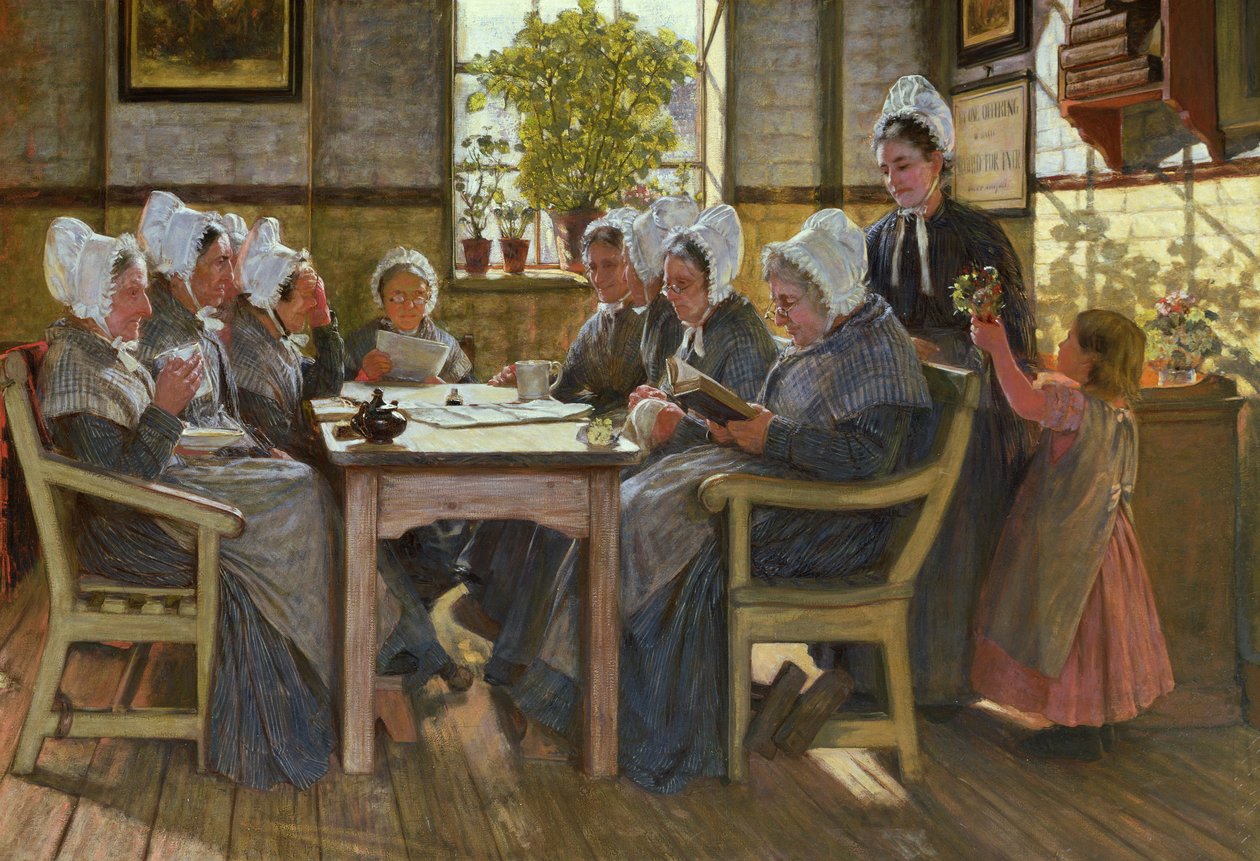 Nossos pobres: uma leitura da Bíblia, Chelsea Workhouse, 1878 de James Charles