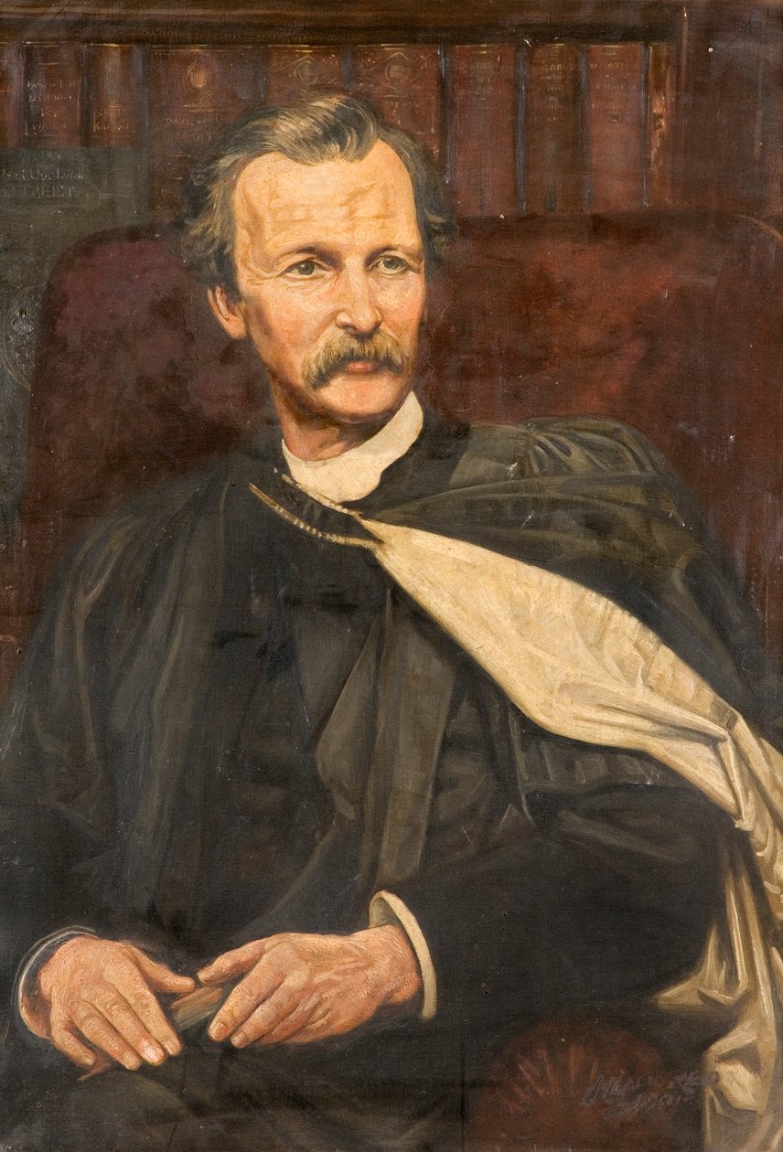 Retrato da Canon Moore Ede, 1901 de James Eadie Reid