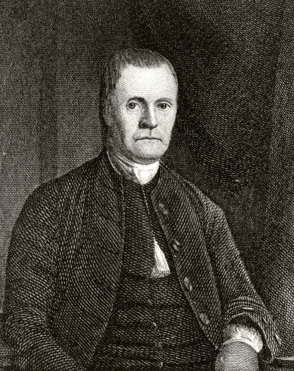 Roger Sherman, gravado por Simeon Smith Jocelyn (1799-1879) de James Earle