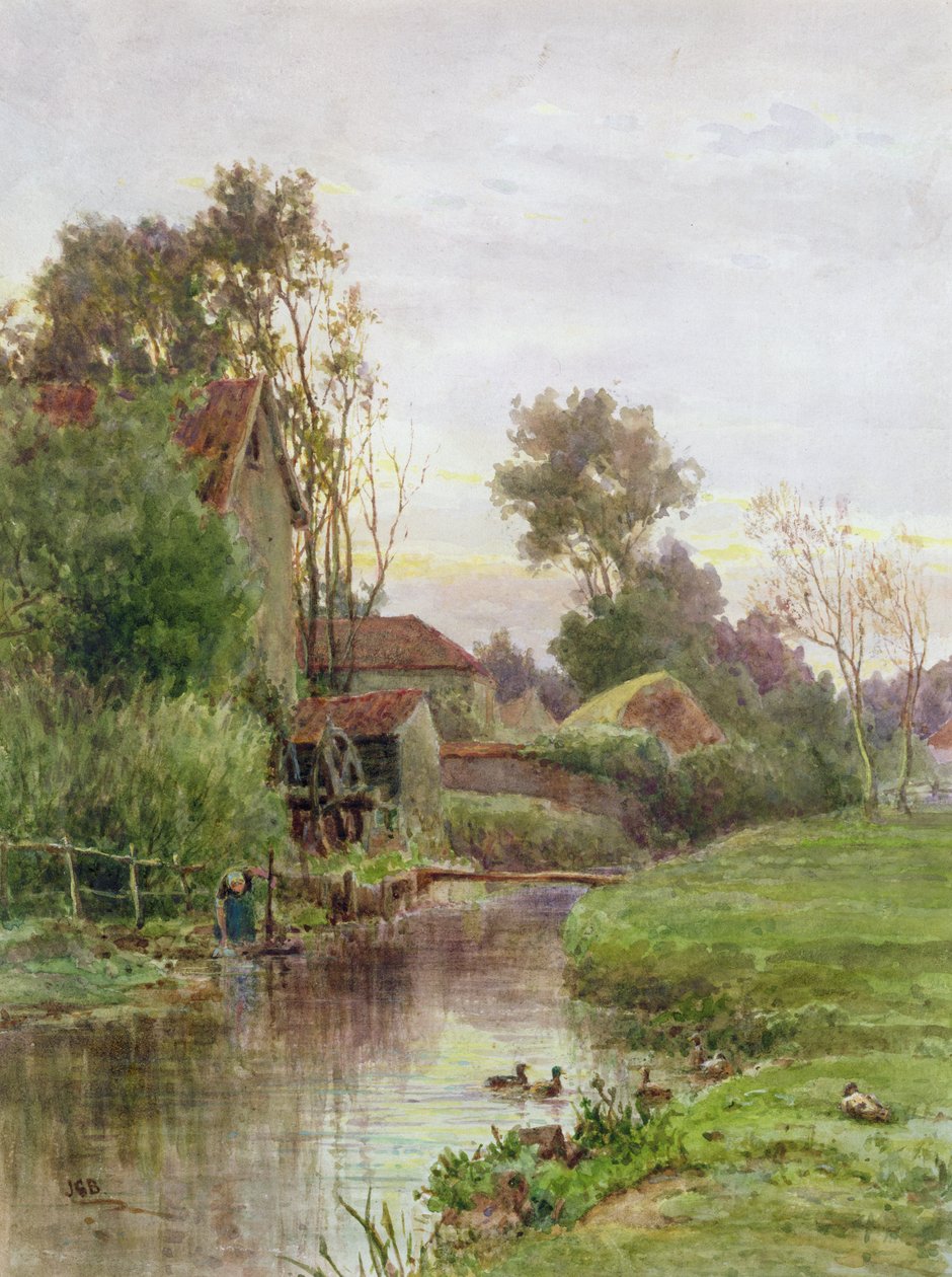 O córrego do moinho de James George Bingley