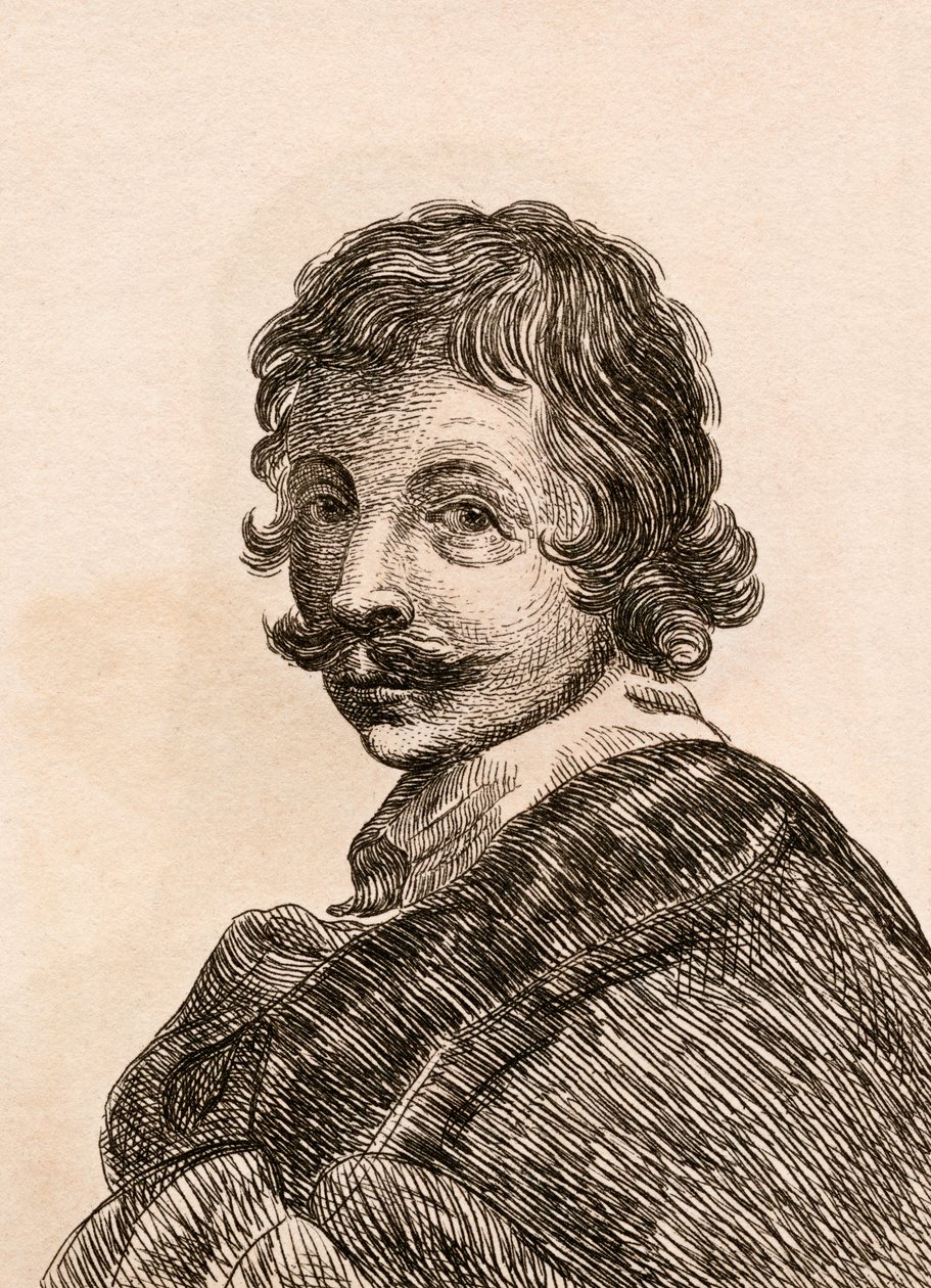 Jan Gerritsz van Bronchorst, ilustração de &39;75 retratos de pintores célebres de originais autênticos &39;, publicado em Londres, 1817 de James Girtin