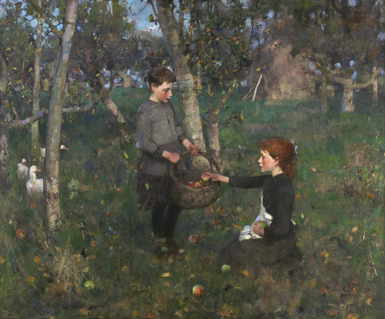 No pomar de James Guthrie