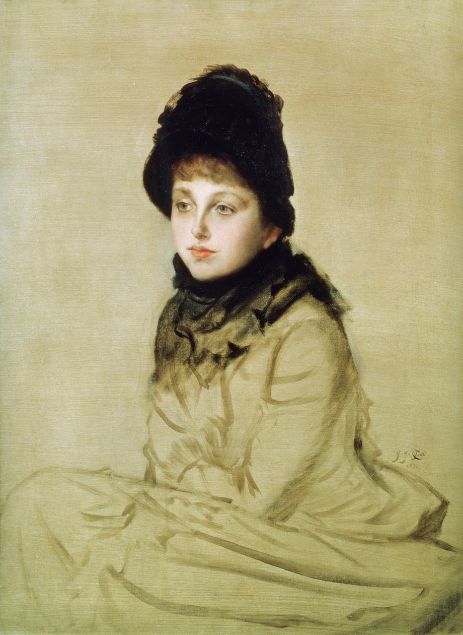 Kathleen Newton, 1877 de James Jacques Joseph Tissot