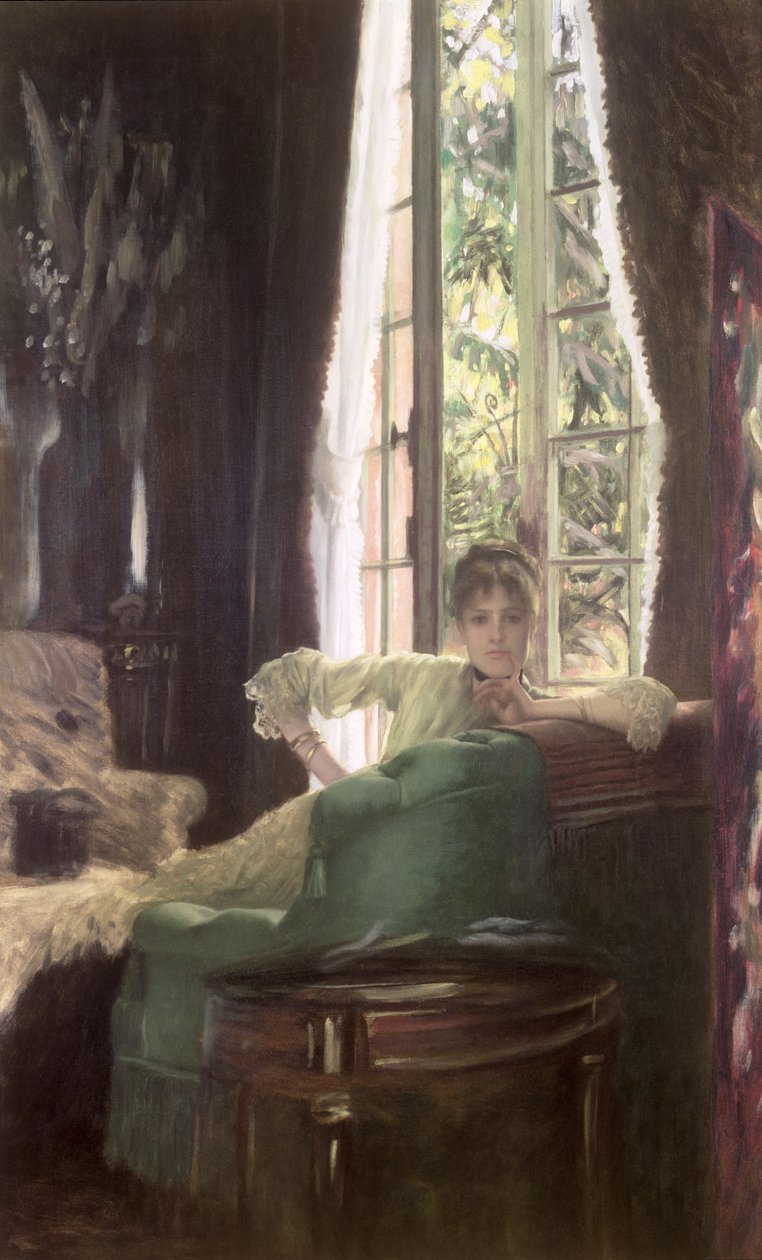 Estudo para Le Sphinx, 1883-5 de James Jacques Joseph Tissot