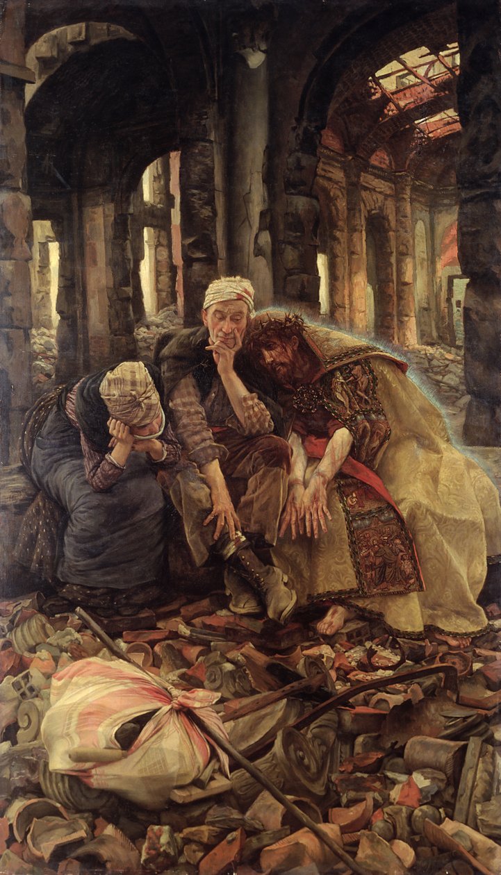 As Ruínas (Vozes Internas) 1885 de James Jacques Joseph Tissot