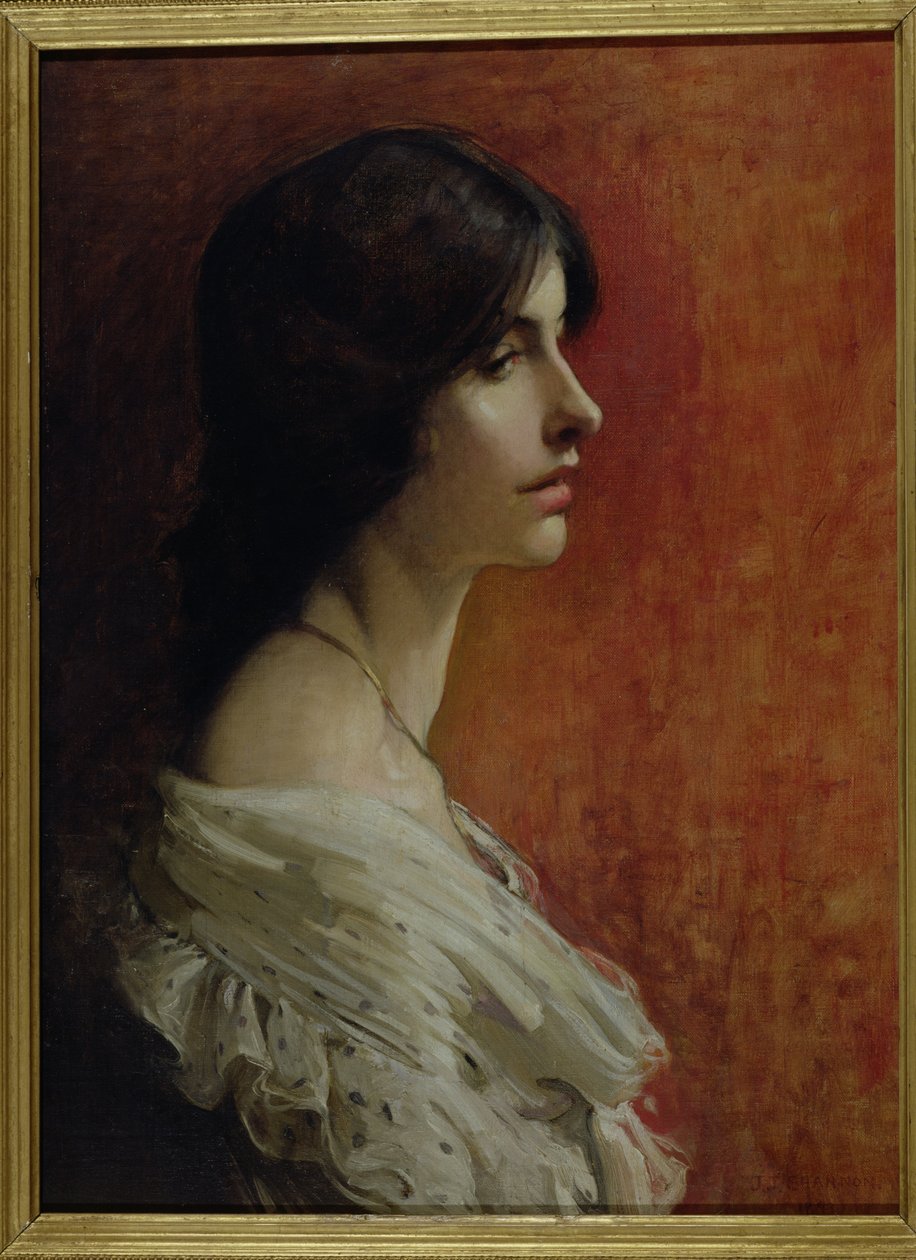 SB 269 Retrato de uma jovem senhora, 1897 de James Jebusa Shannon