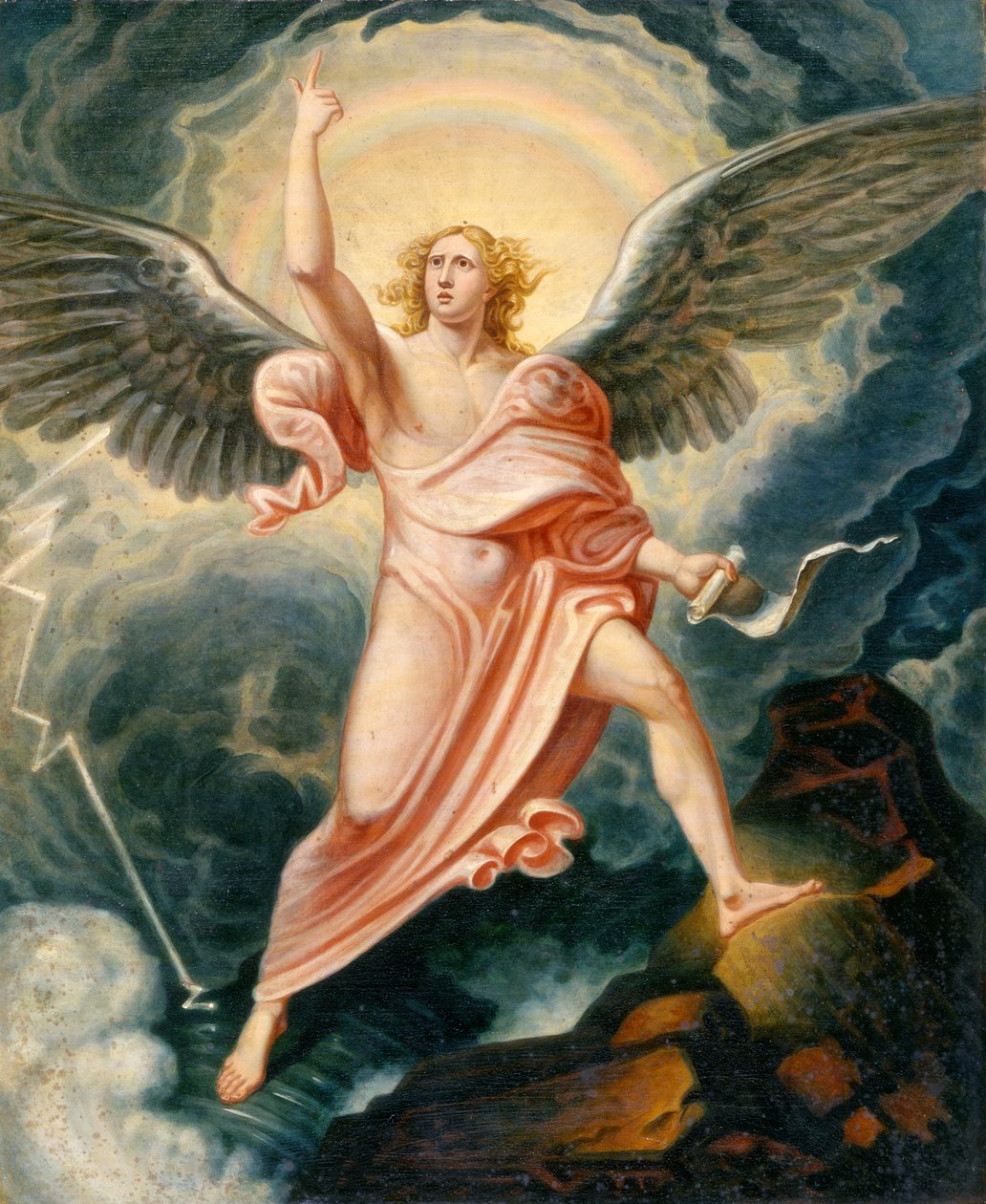 O Anjo Proclamando o Fim do Tempo de James Justus Tucker