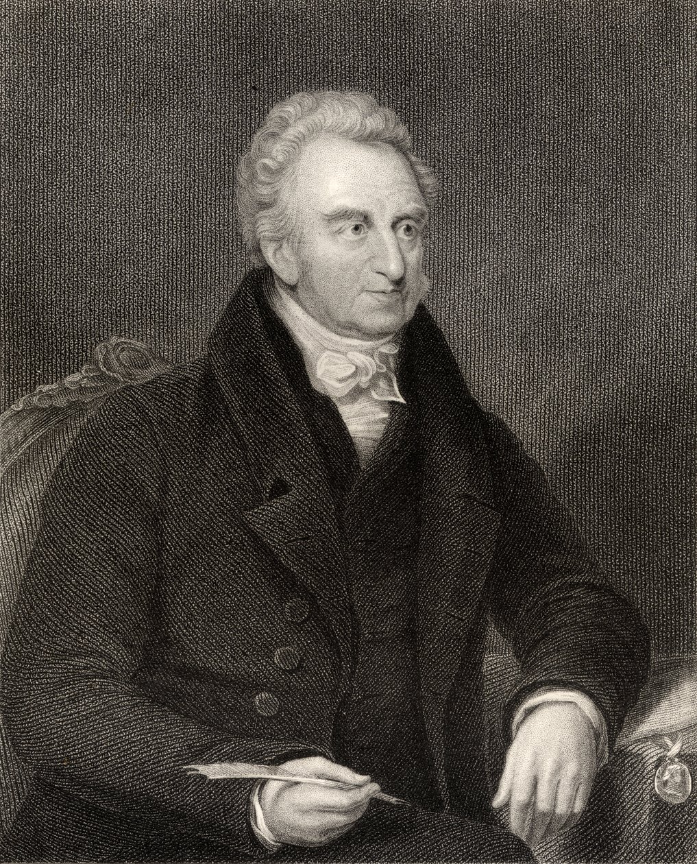 William Roscoe, gravado por Samuel Freeman (1773-1857), da National Portrait Gallery, volume IV, publicado em 1835 de James Lonsdale