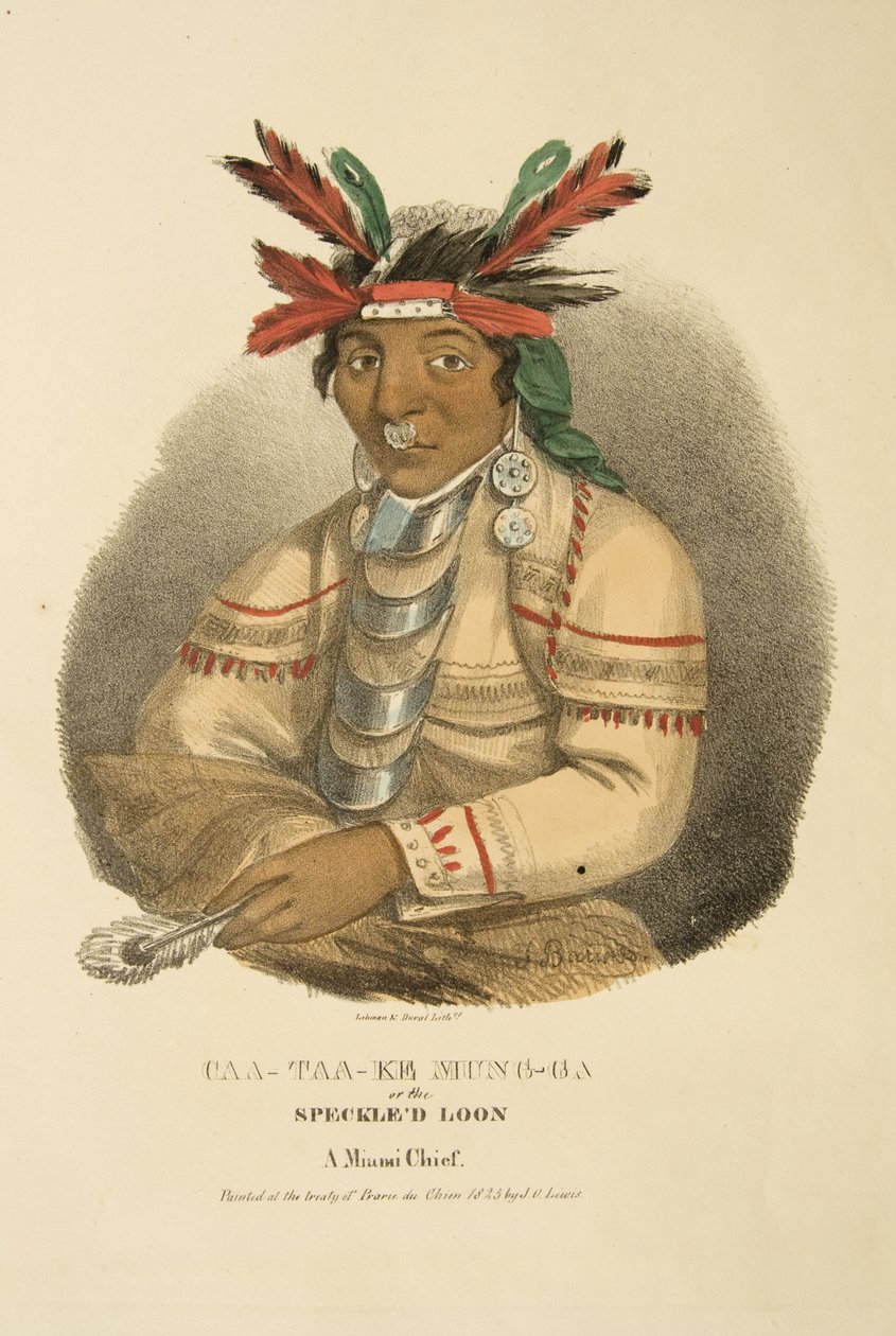 Caa-taa-ke Mung-ga ou o Loon salpicado de James Otto Lewis
