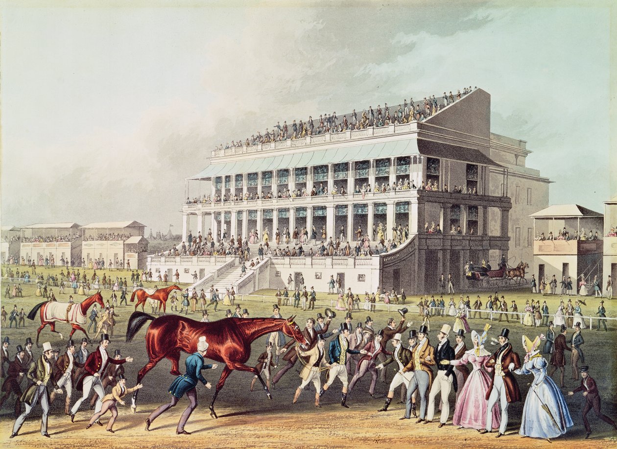 Bay Middleton, vencedor do Derby, 1836 de James Pollard