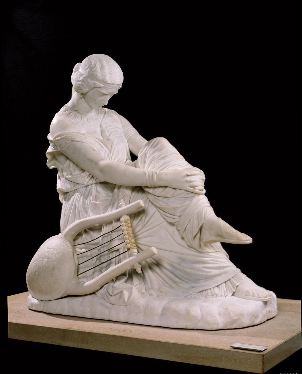 Safo, 1852 (mármore) de James Pradier