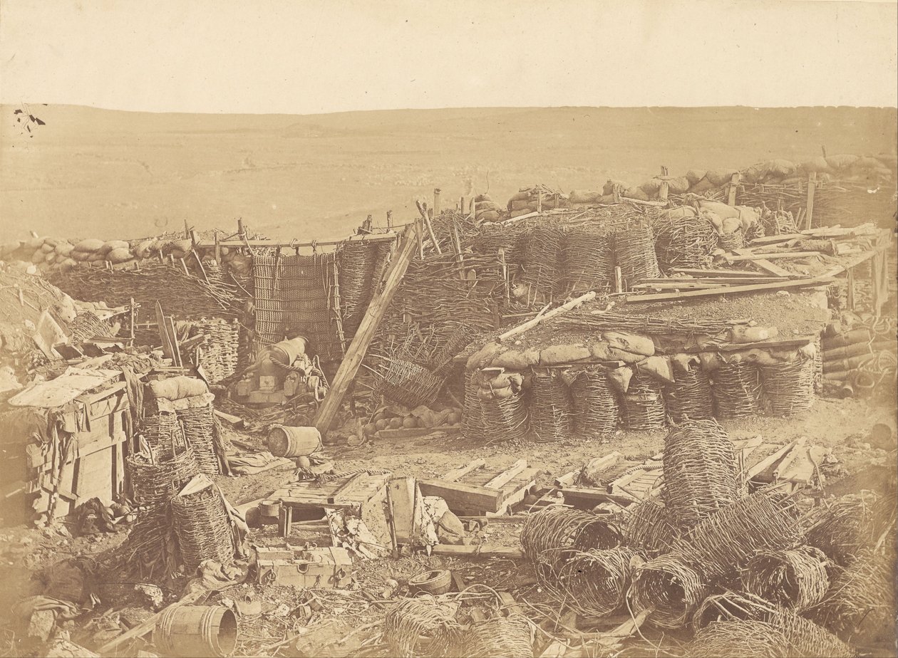 Interior do redan de James Robertson