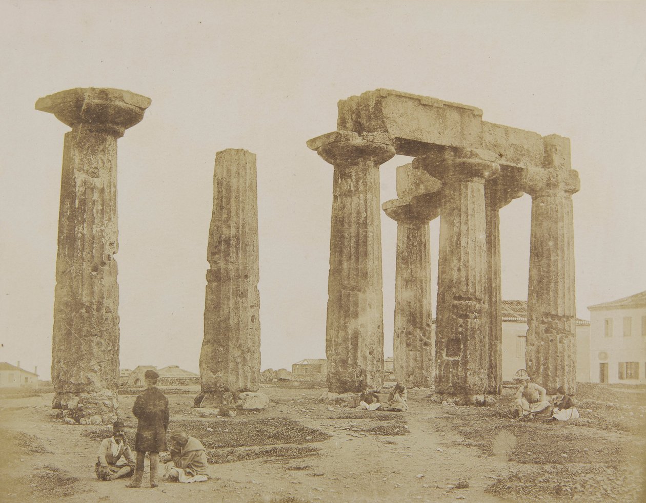 O Templo de Apolo em Corinto de James Robertson