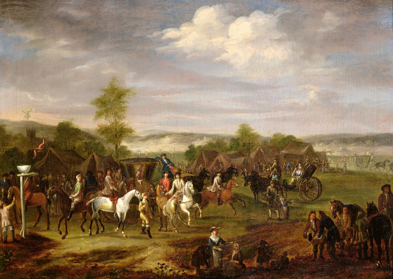 Encontro em Clifton e Rawcliffe Ings, em York, em setembro de 1709 de James Ross