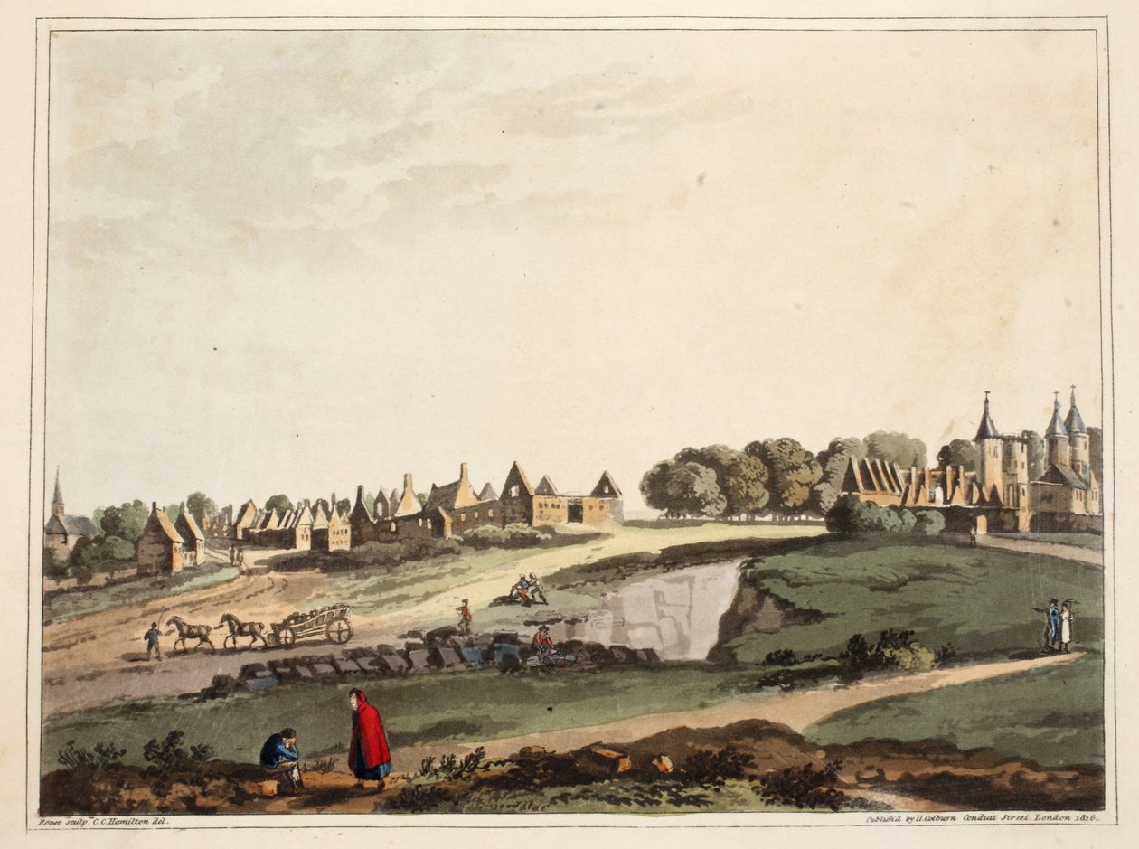 As ruínas da aldeia de Ligny de James Rouse
