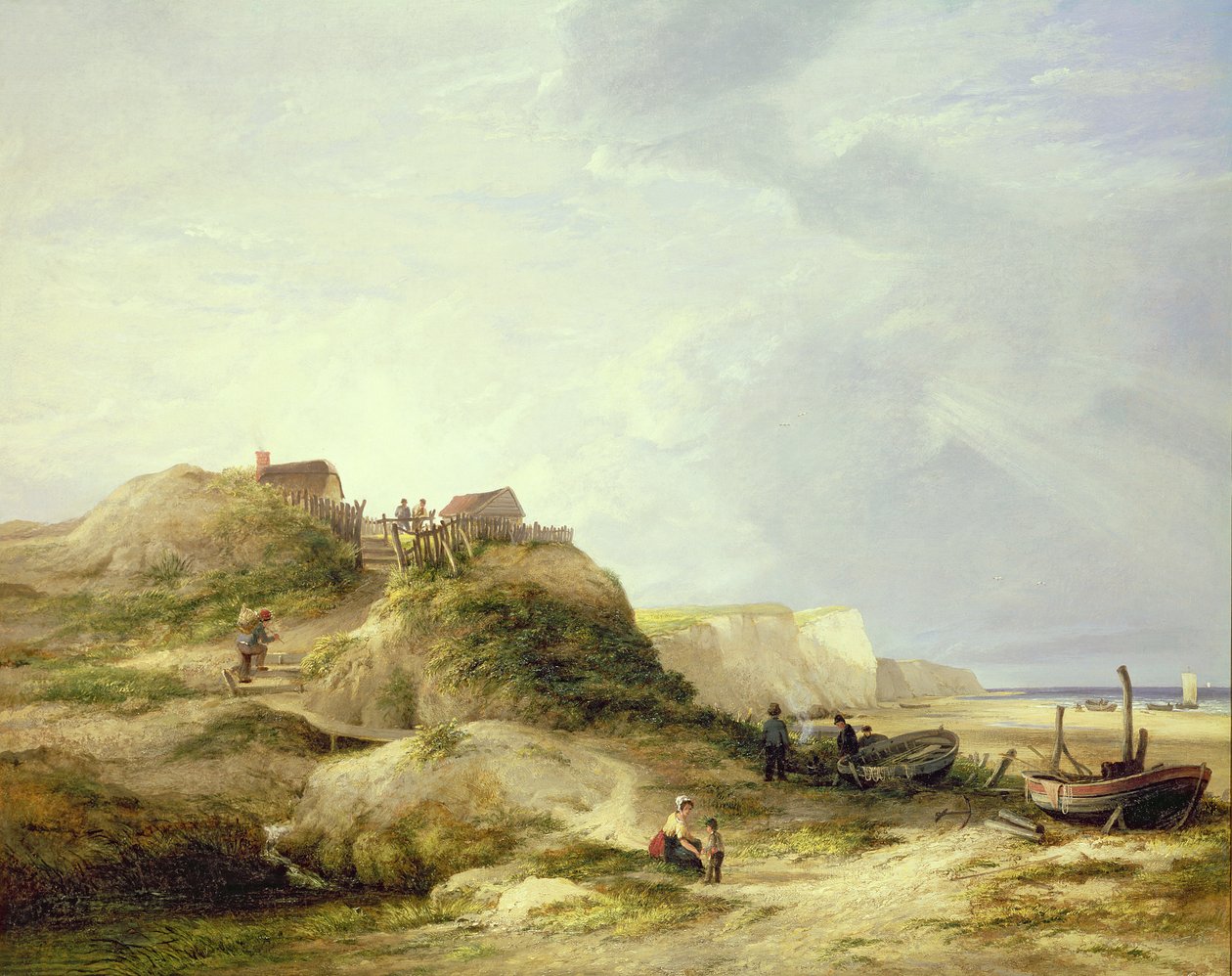 Vista, de, Mundesley, perto, Cromer de James Stark