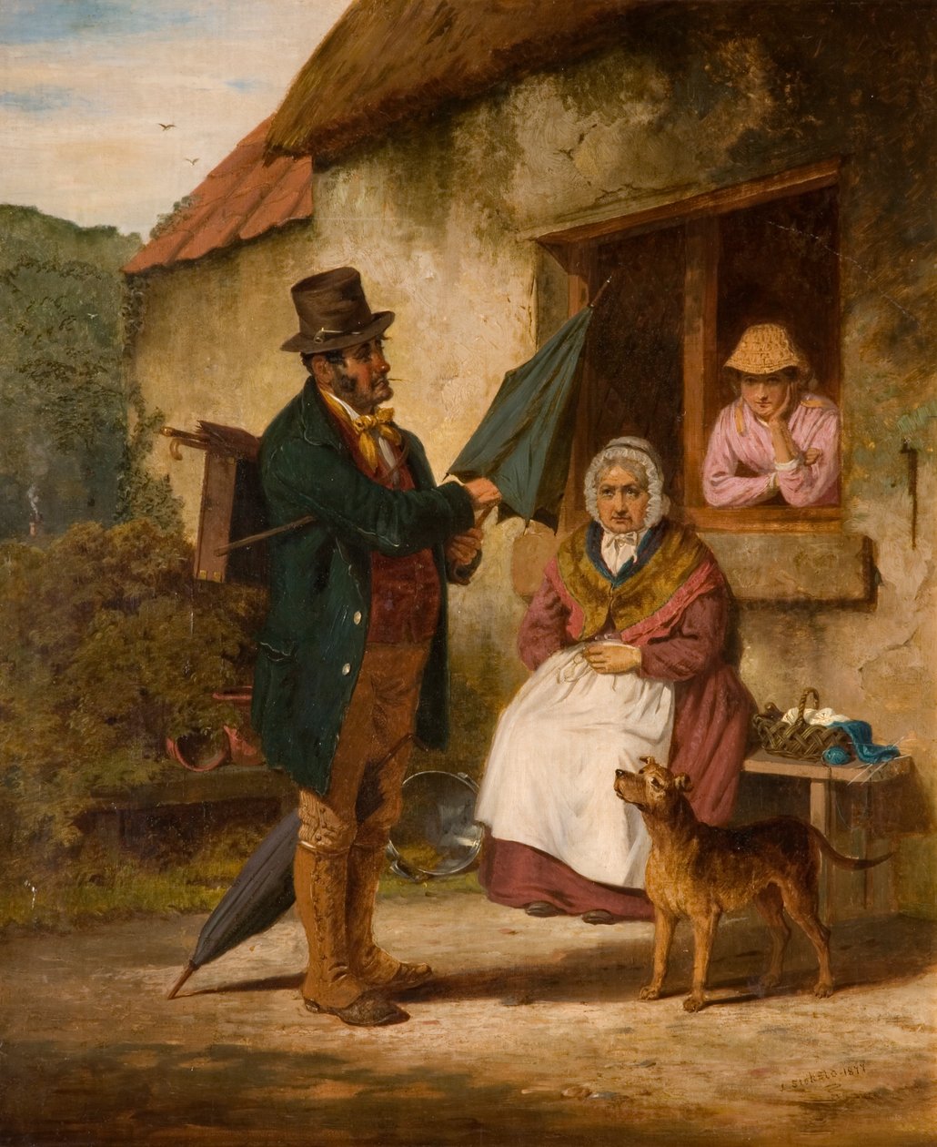 Dando uma estimativa, 1877 de James Stokeld