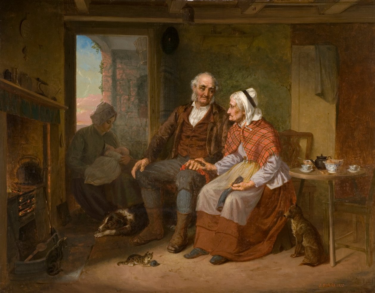 John Anderson meu Jo, John, 1877 de James Stokeld