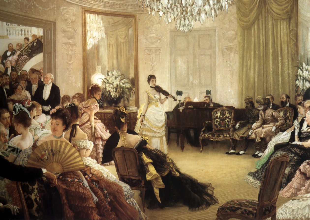 Silêncio! de James Jacques Joseph Tissot