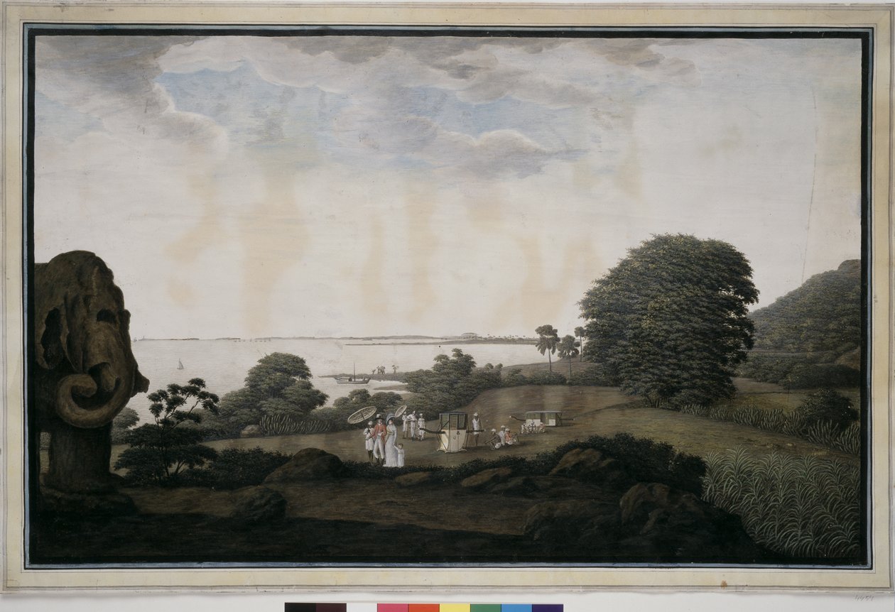 olho do elefante de James Wales