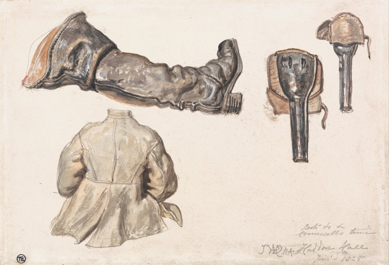 Botas, Etc. Cromwells Time, Haddon Hall, 9 de janeiro de 1825 de James Ward