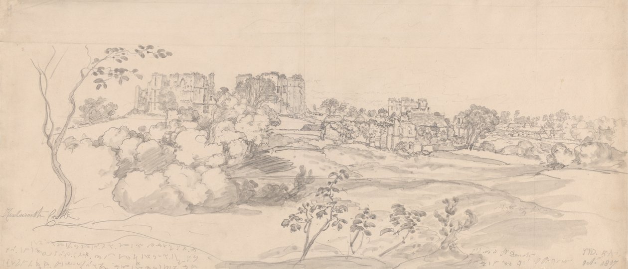 Castelo de Kenilworth de James Ward
