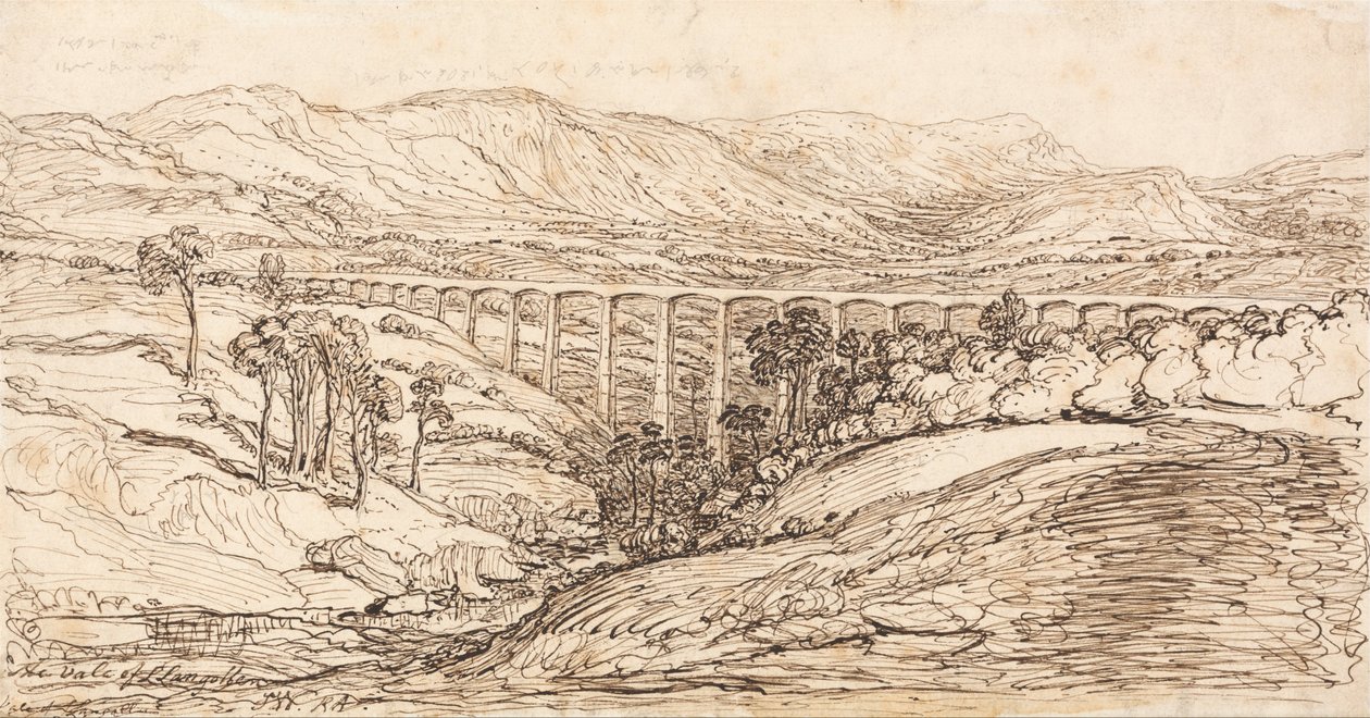 O Vale de Llangollen de James Ward