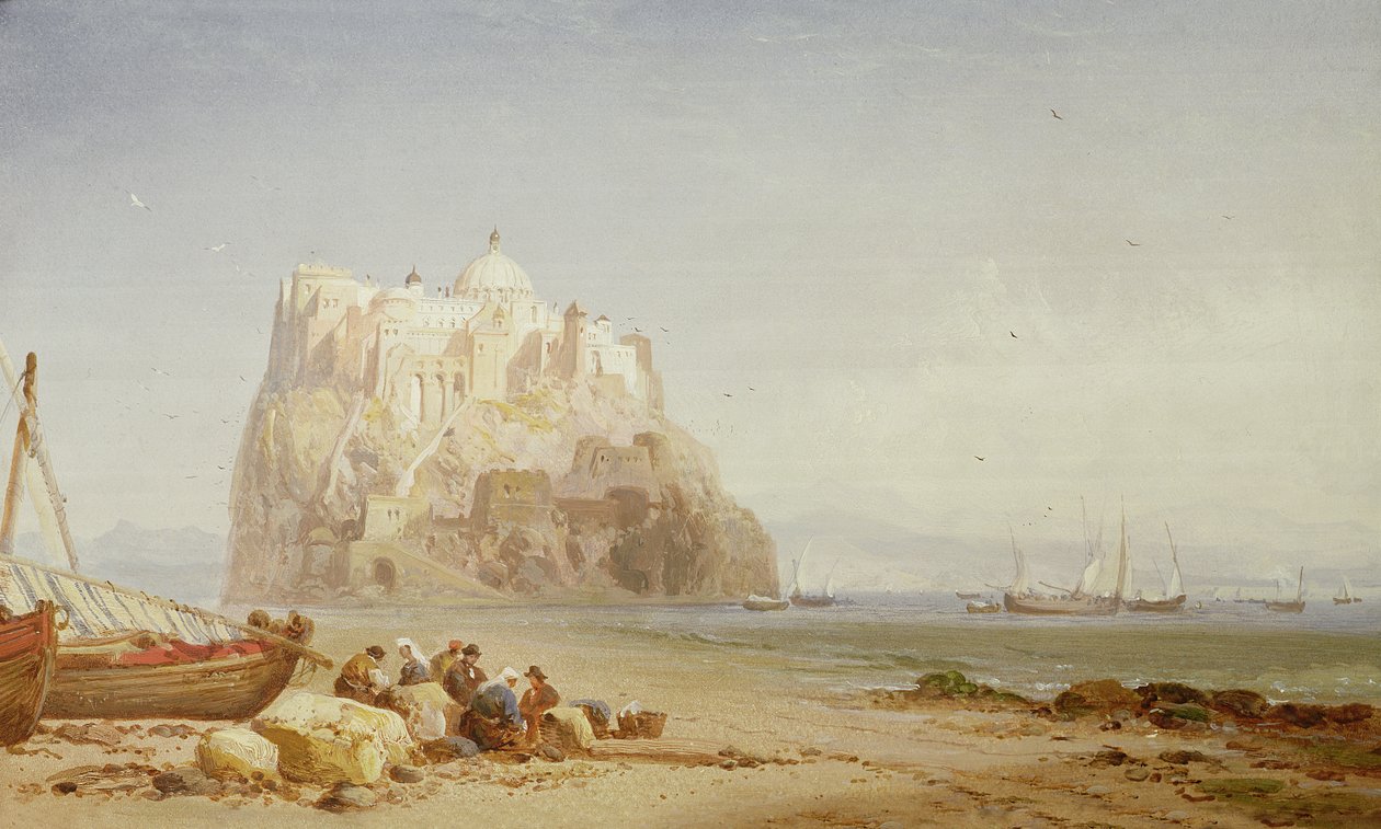 Castelo de Ischia, Nápoles de James Webb